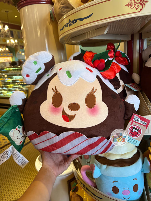 DLR/WDW - Munchlings Plush Toy - Holiday Toffee Pudding Minnie with Icing (15”)