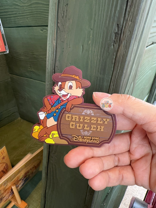 HKDL - 2026 Chip & Dale Grizzly Gulch Collection x Chip Magnet