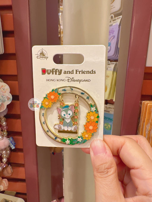 HKDL - Duffy & Friends Flowers & Wing Pin x Gelatoni
