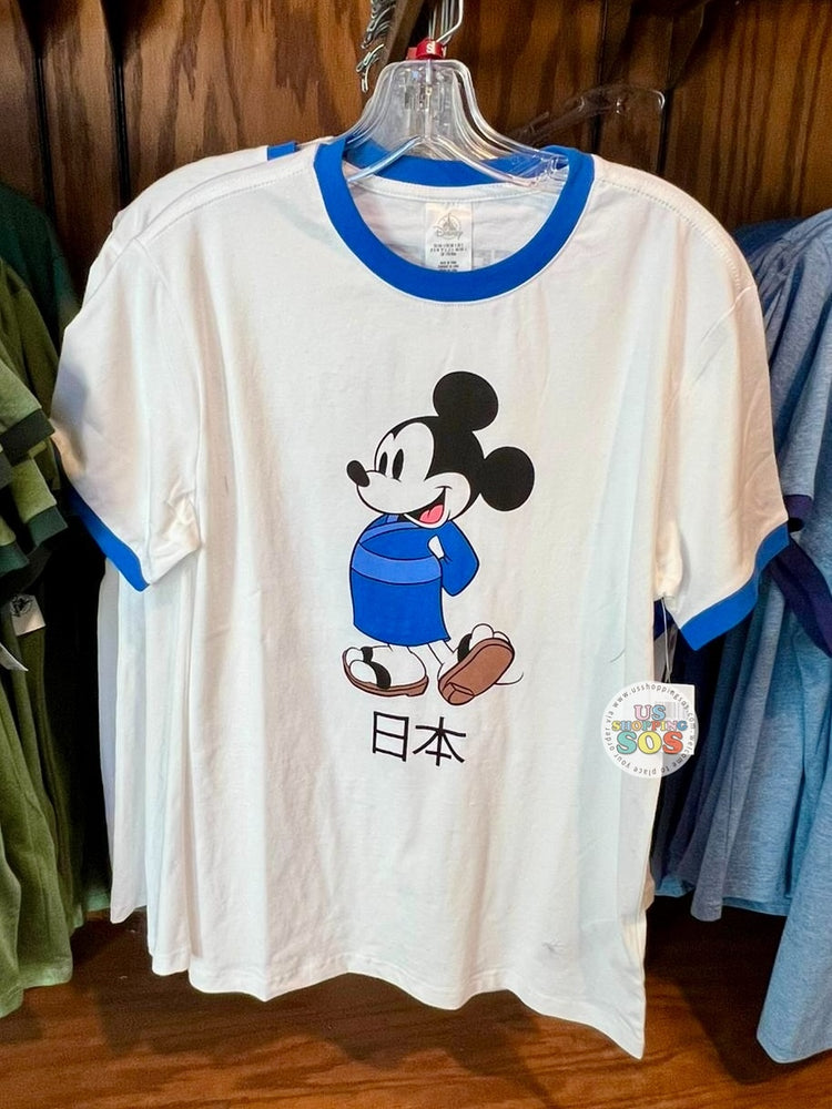WDW - Epcot World Showcase - Mickey Japan Ringer T-shirt (Adult)
