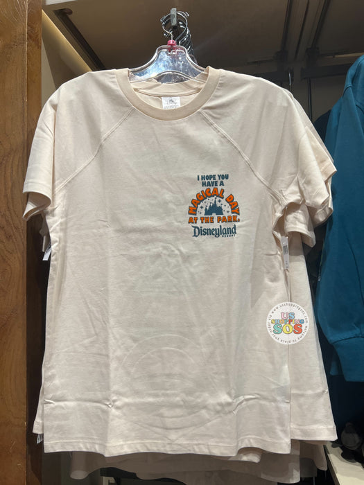 DLR - “I Hope You Have A Magical Day At the Park Disneyland Resort” Oatmilk Graphic T-shirt (Adult)