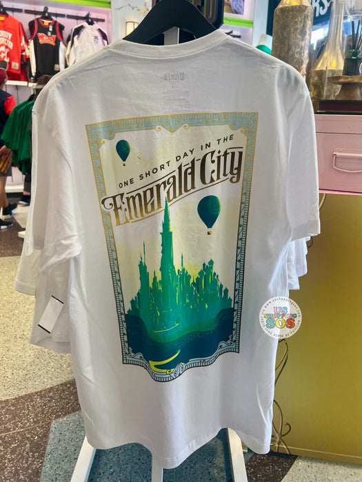 Universal Studios - Wicked - Emerald City White T-shirt (Adult)