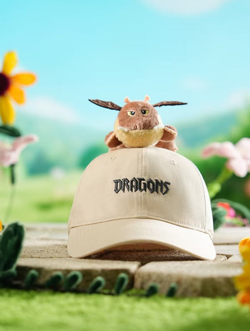 China Exclusive - How to Train Your Dragon x Grump Plush on the Top Hat/Cap