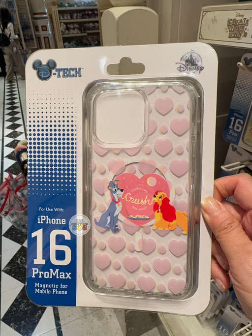 HKDL - Lady And The Tramp "Sharing Some Spaghetti" Iphone Case