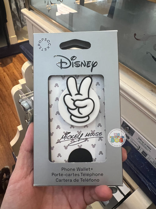 DLR - Pop Sockets Mickey Victory Hand Phone Wallet+