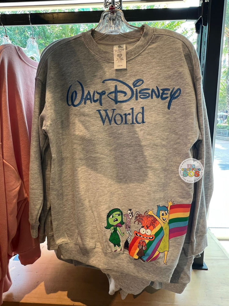 DLR/WDW - Inside Out Park Logo Grey Pullover (Adult)