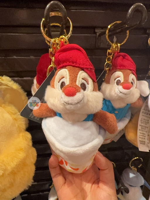 HKDL - 2026 Chip & Dale Hong Kong Cuisine & Dim Sum Collection x Dale in a Drink Plush Keychain