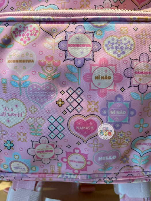 DLR/WDW - Stoney Clover Lane - It’s a Small World Pink Backpack