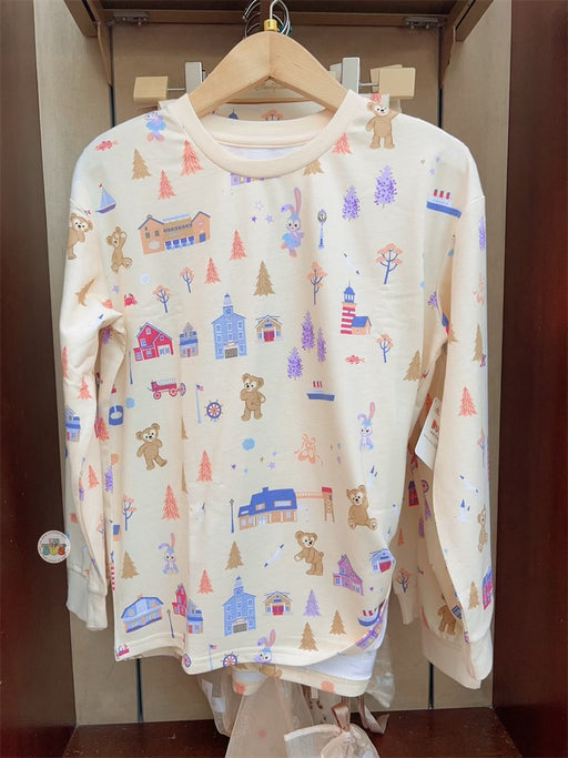 HKDL - Duffy & StellaLou All Over Print Pajama for Adults