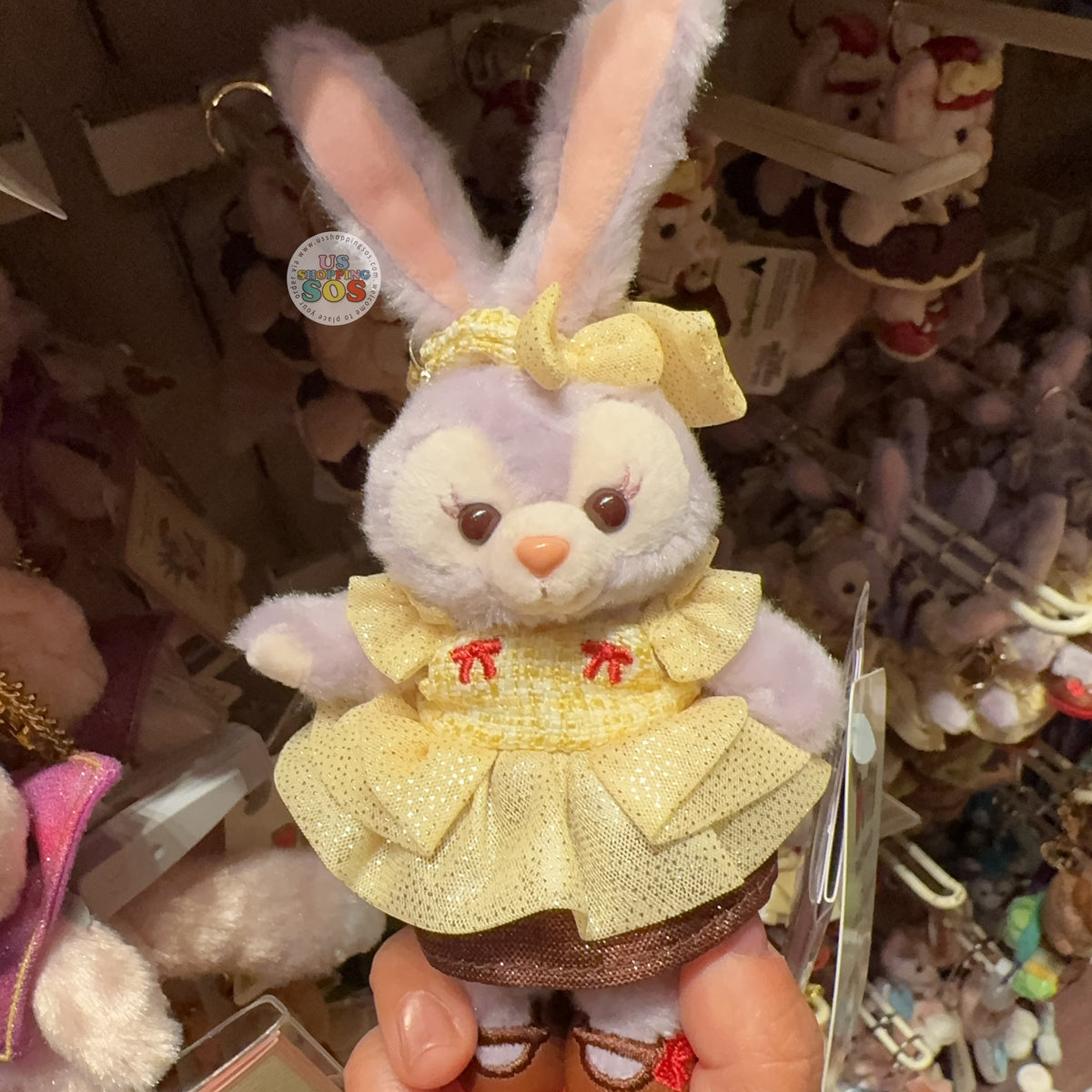 HKDL - 2026 Chocolate Theme Costume x StellaLou Plush Keychain