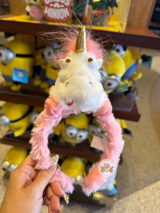 Universal Studios - Despicable Me Minions - Fluffy Unicorn Plush Headband
