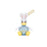 SHDL - 2026 Mickey & Friends Spring Eggs Collection x Donald Duck Plush Keychain (Release Date: Mar 3, 2026)