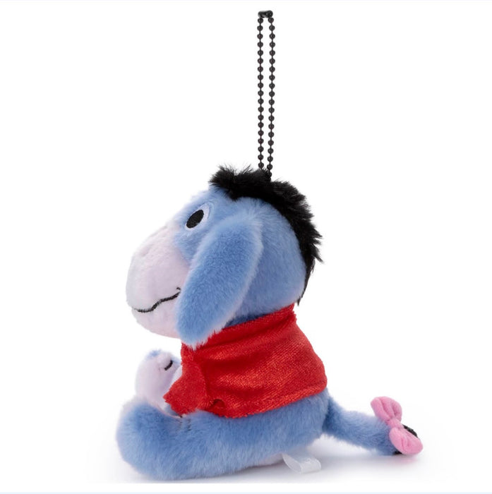 Japan Takara Tomy - Winnie the Pooh 100th Anniversary x Eeyore Red Shirt Pop Ball Plush Keychain (Release Date: Jul 18, 2026)