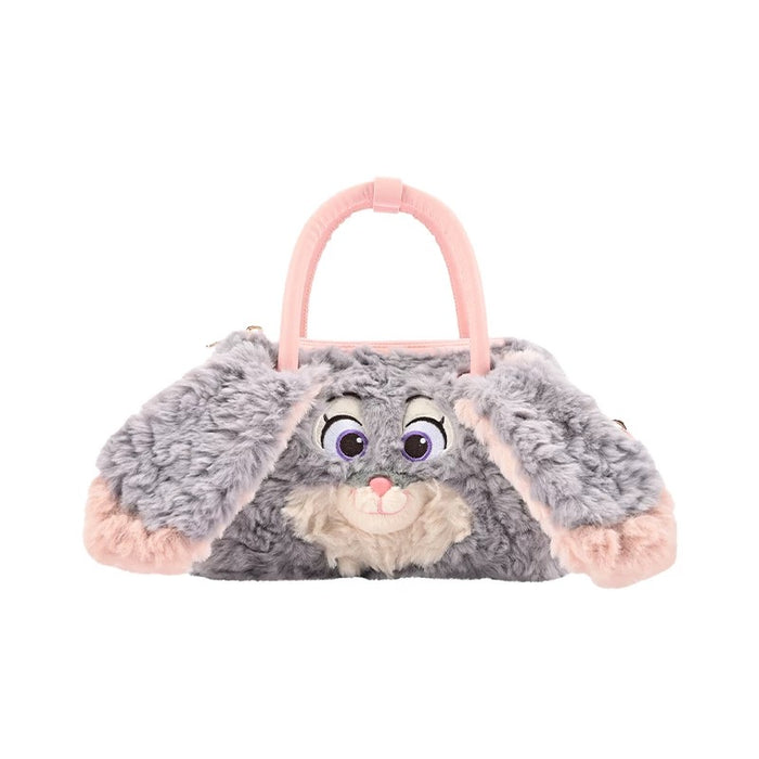 China Exclusive- Fluffy Big Face Judy Hopps 2 Ways Bag with Handle