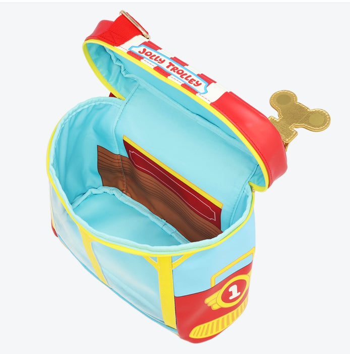 TDR - 2026 Tokyo Disneyland 43rd Anniversary Collection x Jolly Trolley Shaped Shoulder Bag (Release Date: Apr 15, 2026)