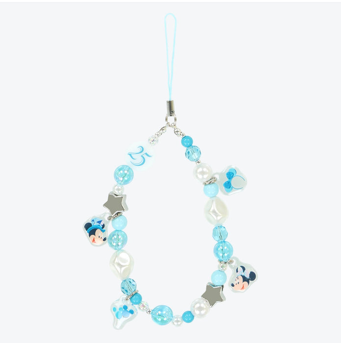 TDR - Tokyo DisneySea 25th Anniversary "Sparkling Jubilee" x Mickey & Minnie Phone Strap (Release Date: Apr 8, 2026)