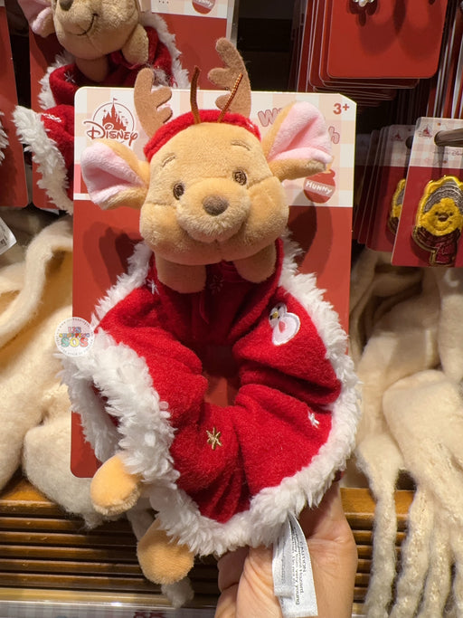 HKDL - 2026 Winnie the Pooh Winter Woolies x Roo Hair Scrunchie
