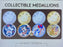 WDW - Color Collectible Medallions 2026 - Epcot The Land Happy 250th Independence Day