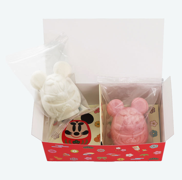 TDR - 2026 Happy New Year Mickey & Friends Collection x Mickey & Minnie Mouse "Daruma” "Oshiruko Monaka" Box Set (Release Date: Dec 1, 2025)