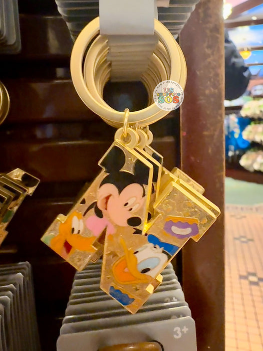 DLR/WDW - Mickey & Friends Alphabet Keychain