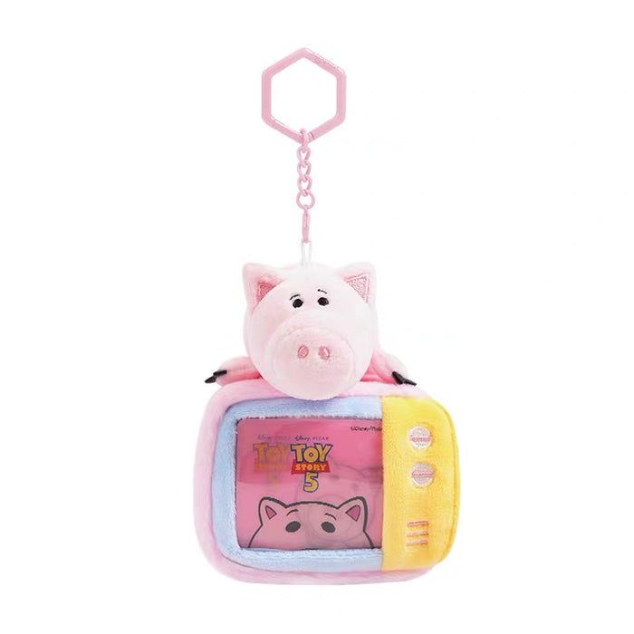 China Exclusive Potdemiel - Toy Story 5 "Playful Time Machine" x Hamm Plush Keychain & Pouch