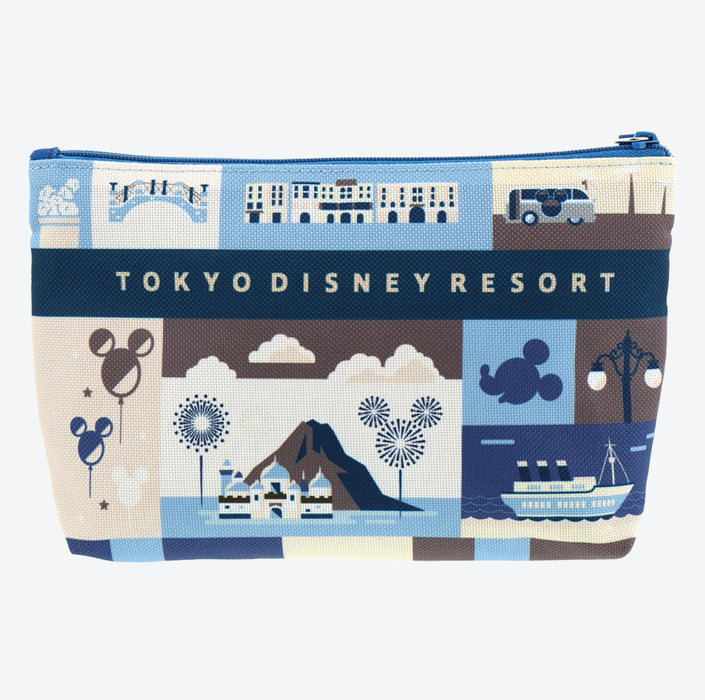 TDR - Motifs Tokyo Disney Resort Attractions Pen Case (Release Date: Feb 8)