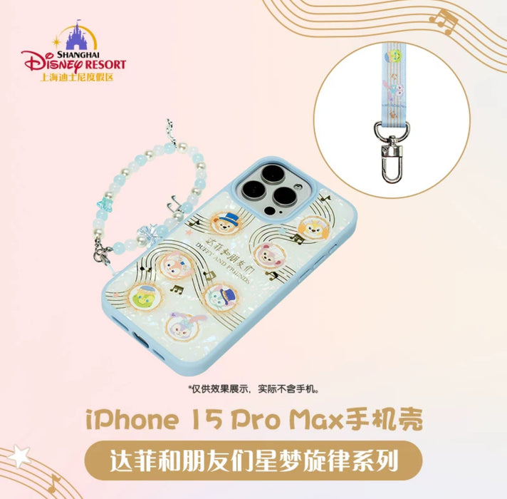 SHDL - Duffy & Friends Star Dream Melody Collection x Iphone 15 Pro Max Case with Strap