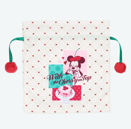 TDR - 2026 Minnie Mouse with the Cherry on Top Collection x Drawstring Pouch (Releaase Date: Feb 5, 2026)