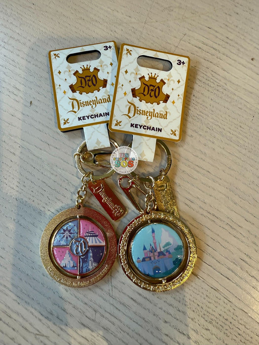 DLR - Disneyland 70th Castle  - Keychain