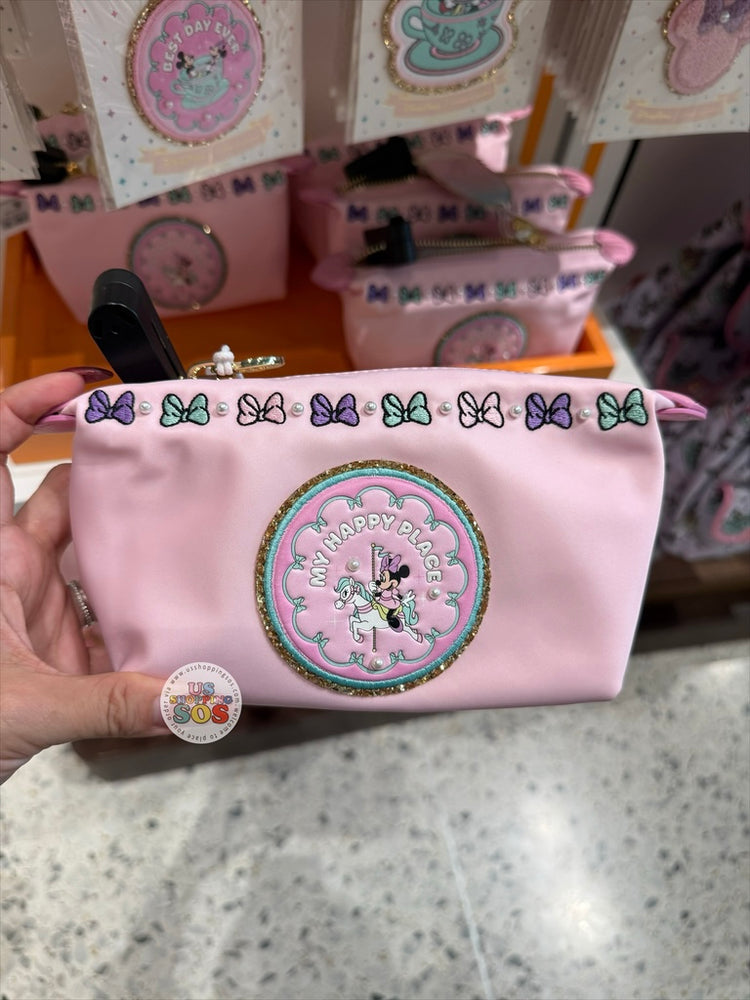 DLR/WDW - Stoney Clover Lane - Mickey & Minnie Park Fun 2026 - Minnie in King Arthur Carrousel Ride Pouch
