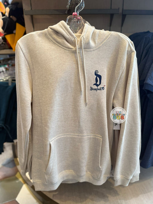 DLR - Disneyland 70th Vault - Retro Typeface Disneyland “D" Hoodie (Adult)