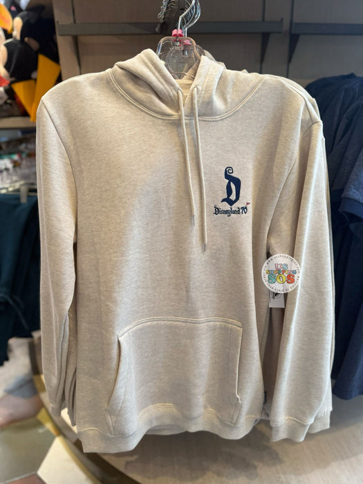 DLR - Disneyland 70th Vault - Retro Typeface Disneyland “D" Hoodie (Adult)