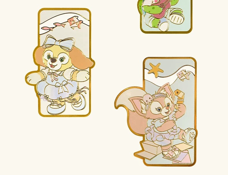 SHDL - 2025 Duffy & Friends Summer Ocean Collection x Duffy & Friends Metallic Bookmark (Release Date: July 8, 2025)