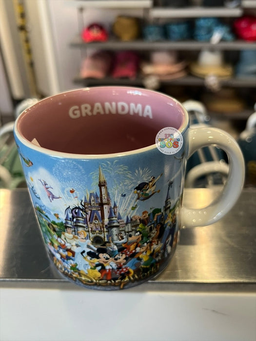 DLR/WDW - Mickey & Friends Storybook Park Logo Ceramic Mug - Grandma