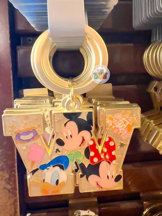 DLR/WDW - Mickey & Friends Alphabet Keychain