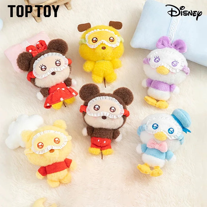 TOPTOY - Disney Friends Squinting Eyes Plush Keychain Blind Box