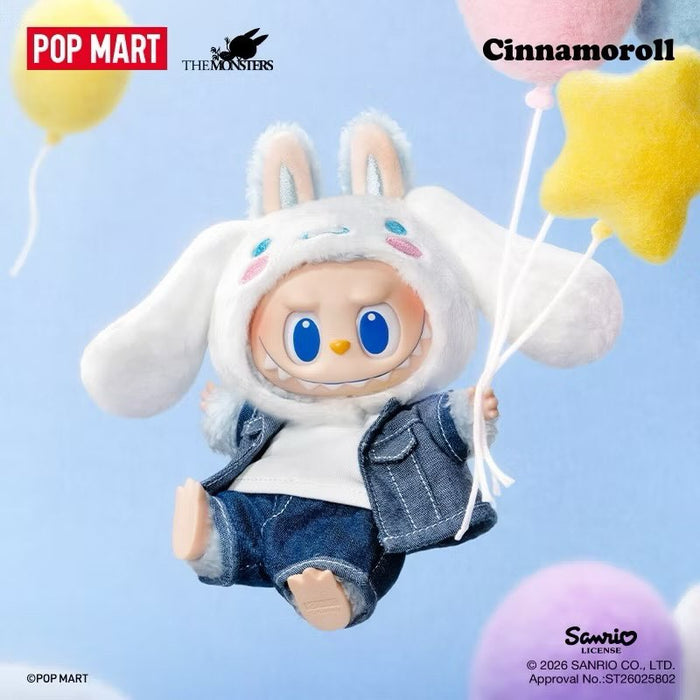 Popmart x The Monsters x Sanrio Characters Vinyl Plush Keychain Random Secret Box