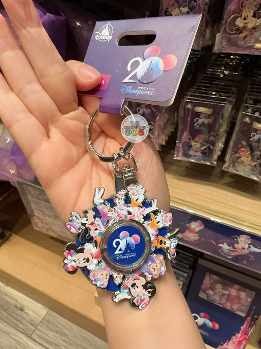 HKDL - 20th Anniversary Grand Celebration - Mickey & Friends Keychain