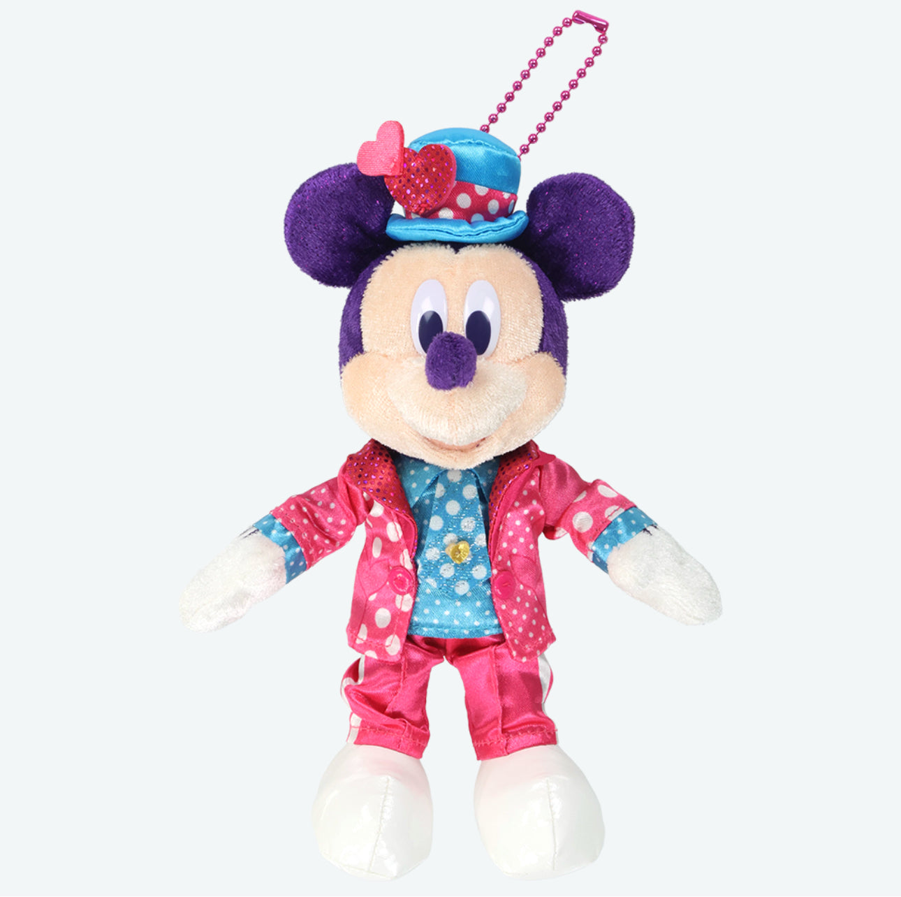 TDR - Minnie Mouse Funderland 2026 Collection x Mickey Mouse Plush Keychain (Pre Order,  Ship Out Date Aug 2026)
