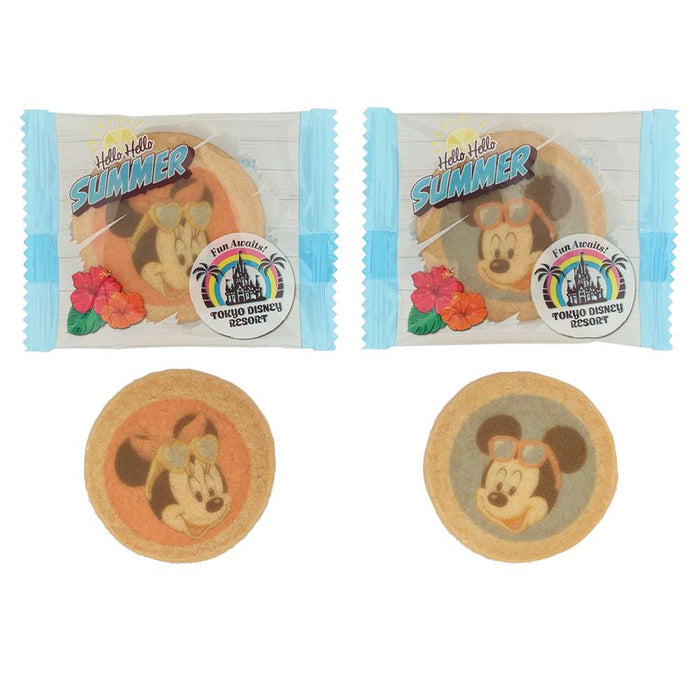 TDR - 2026 Mickey & Friends "Hello Hello Summer!!" Collection x Mickey & Minni Mouse Cookie & Drawstring Bag Set (Release Date: Jun 11, 2026)