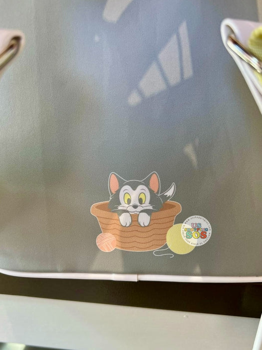 DLR/WDW - Loungefly Figaro Pastel Fuzzy Chenille Backpack