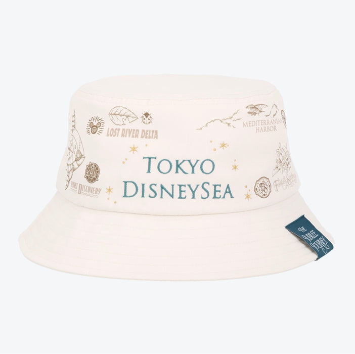 TDR - Tokyo DisneySea 25th Anniversary "The Jubilee Journey" x Mickey & Minnie Mouse All Over Print Bucket Hat (Release Date: May 25, 2026)