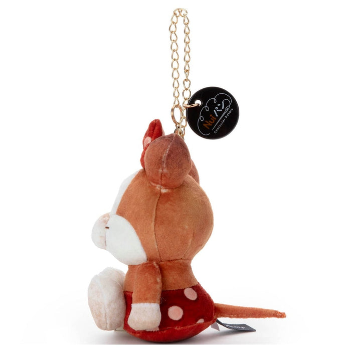 Japan Takara Tomy - Nui Pan Character Bun Minnie Mouse Plush Keychain (Release Date: Feb 15, 2025)