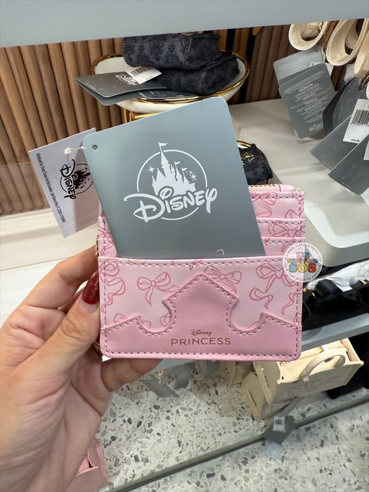 DLR/WDW - Disney’s Once Upon A Bag - Disney Princess Bow Light Pink Card Wallet