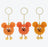 TDR - 2026 Disney Halloween x Mickey & Minnie Mouse 'Scared Ghost & Pumpkin Lantern Collection x Pumpkin Lantern Plush Keychains Set of 3 (Release Date: Sept 15, 2026)
