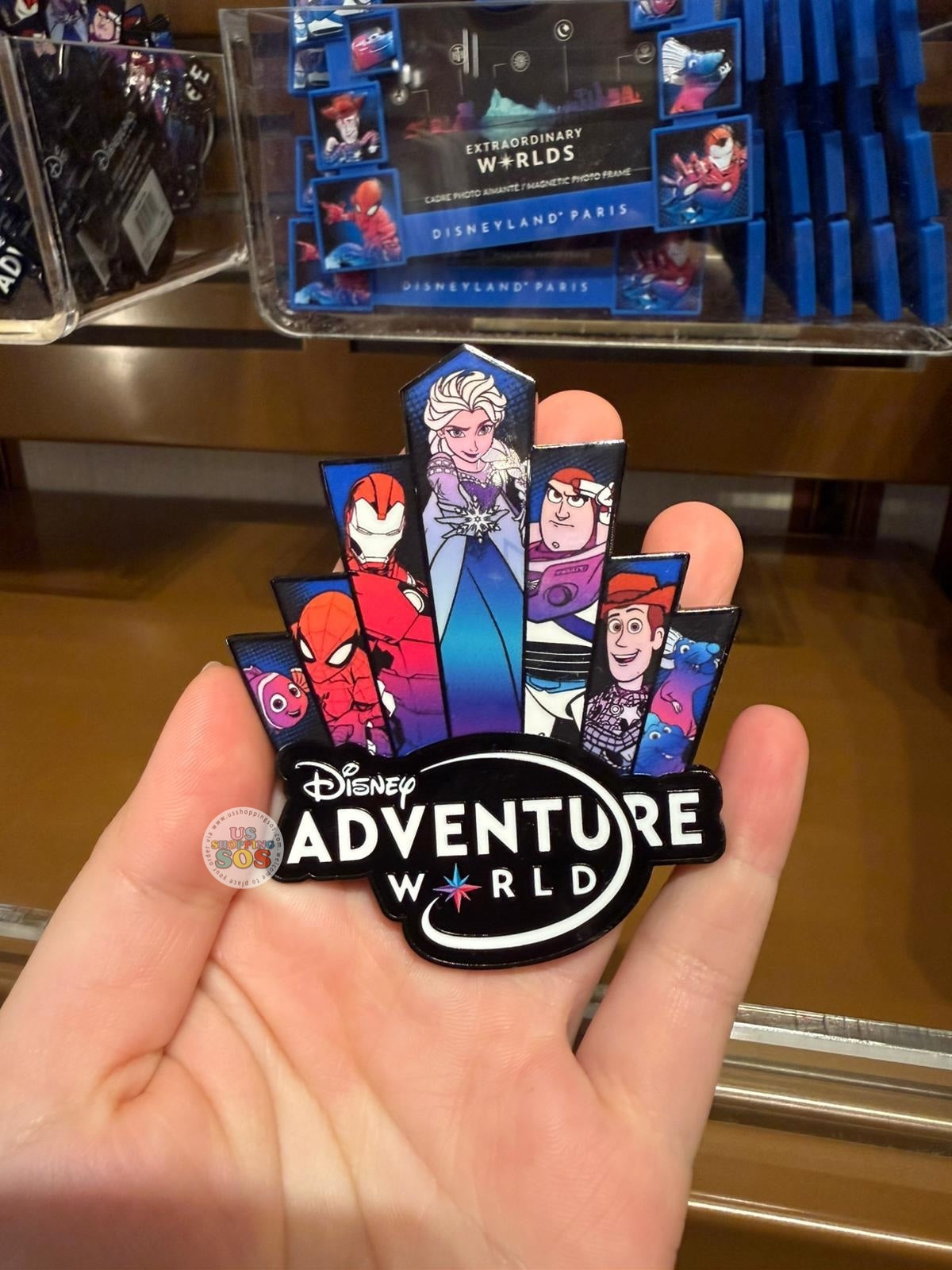 DLP - 2026 Disneyland Paris Disney Adventure World Magnet DLP - 2026 Disneyland Paris Disney Adventure World Magnet