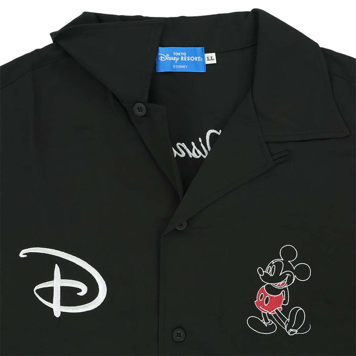 TDR - Mickey Mouse & Embroidery Disney Logo Shirt (Adults)