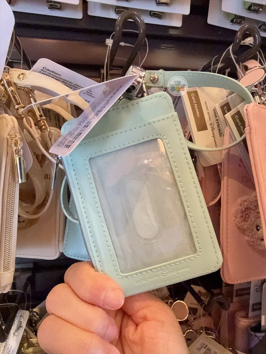 HKDL - Duffy & Friends x Gelatoni Embroidered Card Holder with Retractable Badge Reel Carabiner