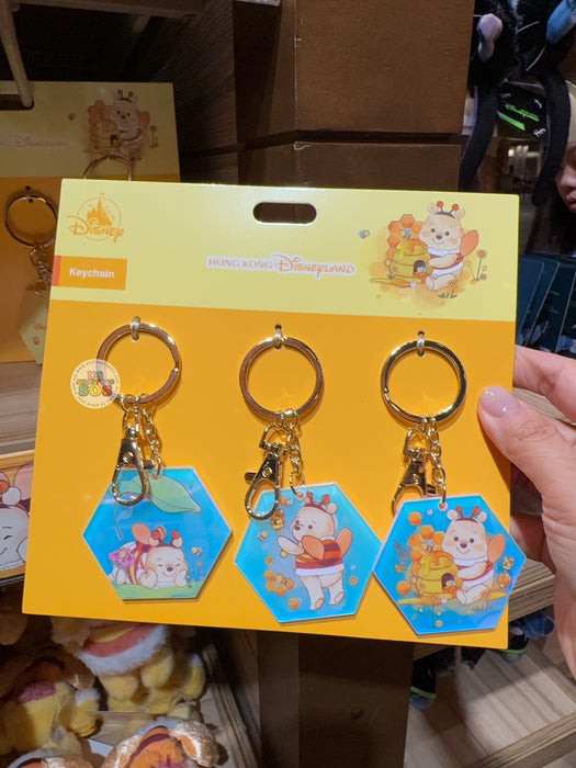 HKDL - 2026 Winnie the Pooh Hunny Quest Collection x Acrylic Keychain Set of 3