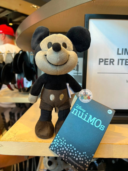 WDW Exclusive - Logo Mania 2026 Parks After Dark - Black Mickey nuiMOs Plush Toy